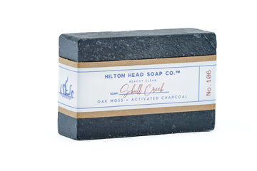 Skull Creek Oak Moss + Activated Charcoal Bar Soap