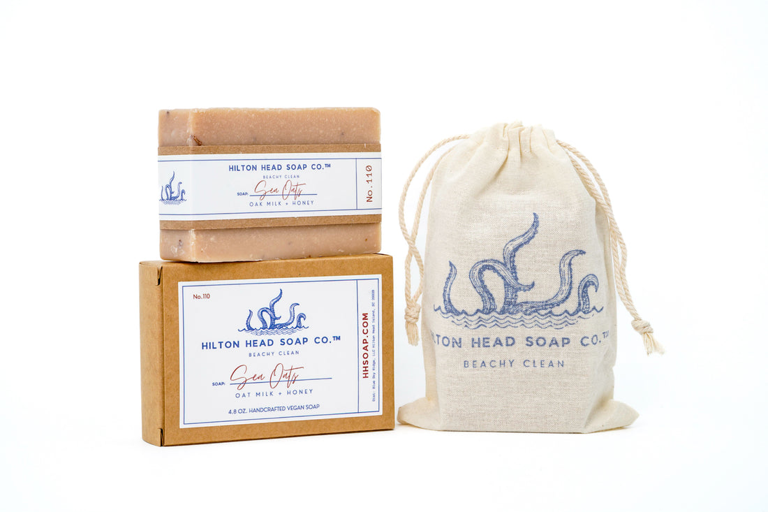 Sea Oats Oat Milk + Honey Bar Soap